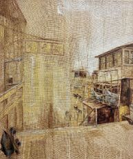 Gigi Tsim - Untitled, (White Painting), No. 35, "tai ping shan st"